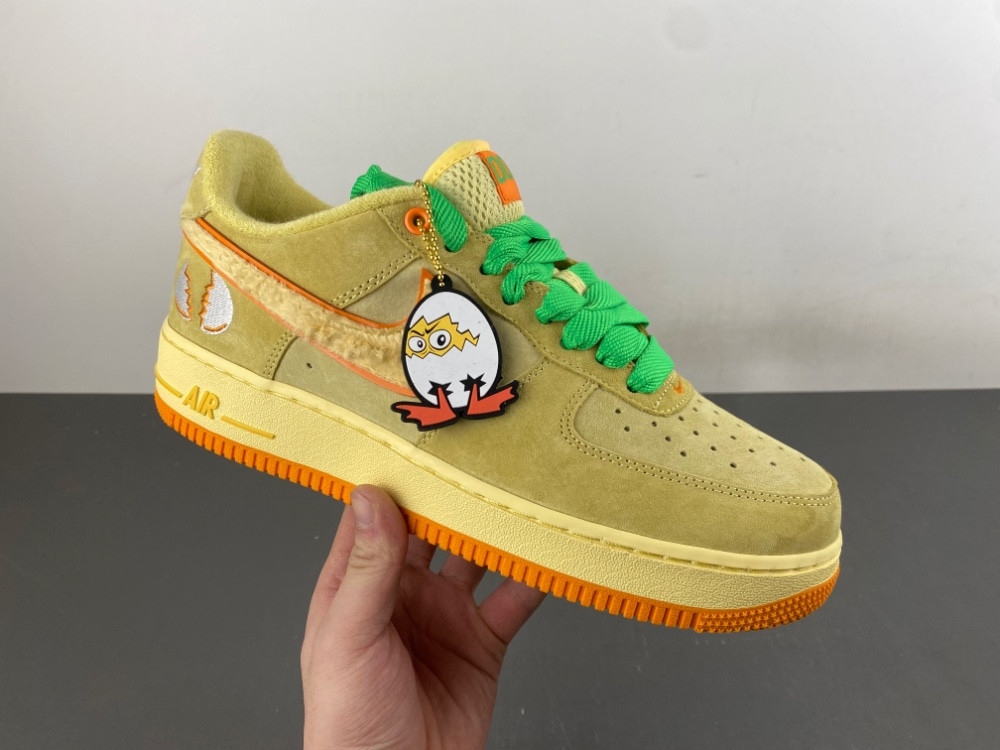 Nike Air Force 1 Low Ducks of a Feather University of Oregon Duck or Egg IU7612-700