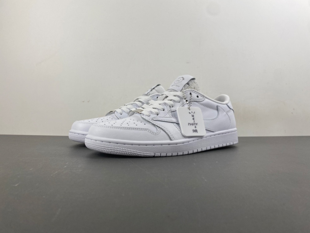 Air Jordan 1 Retro Low OG SP Travis Scott Michael Rubin White Party (Friends and Family) TD1228-111