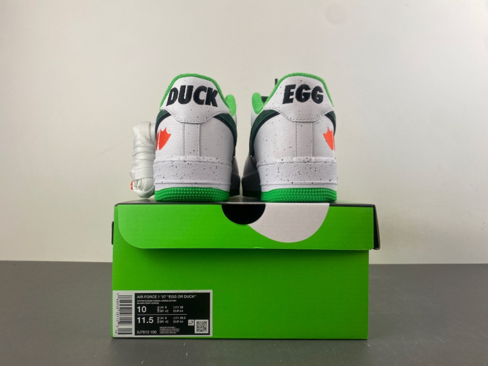 Nike Air Force 1 Low Ducks of a Feather University of Oregon Egg or Duck IU7613-100