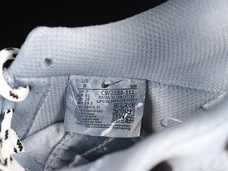 AIR FORCE 1 LOW 07 X CHROMEHEARTS BLUE/BLACK/WHITE CW2288-111