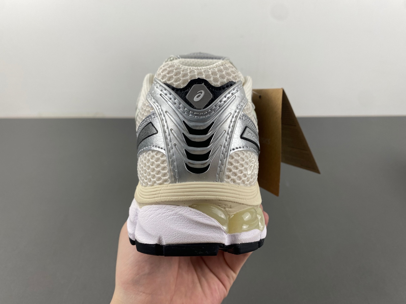 As1cs gel-kayano 12.1ronnie fieg cream pure aqua 1203a555-100