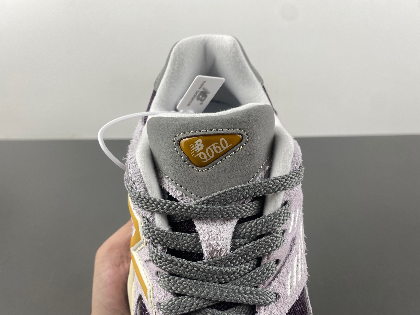 new Ba1an*e 9060 taro plum brown men