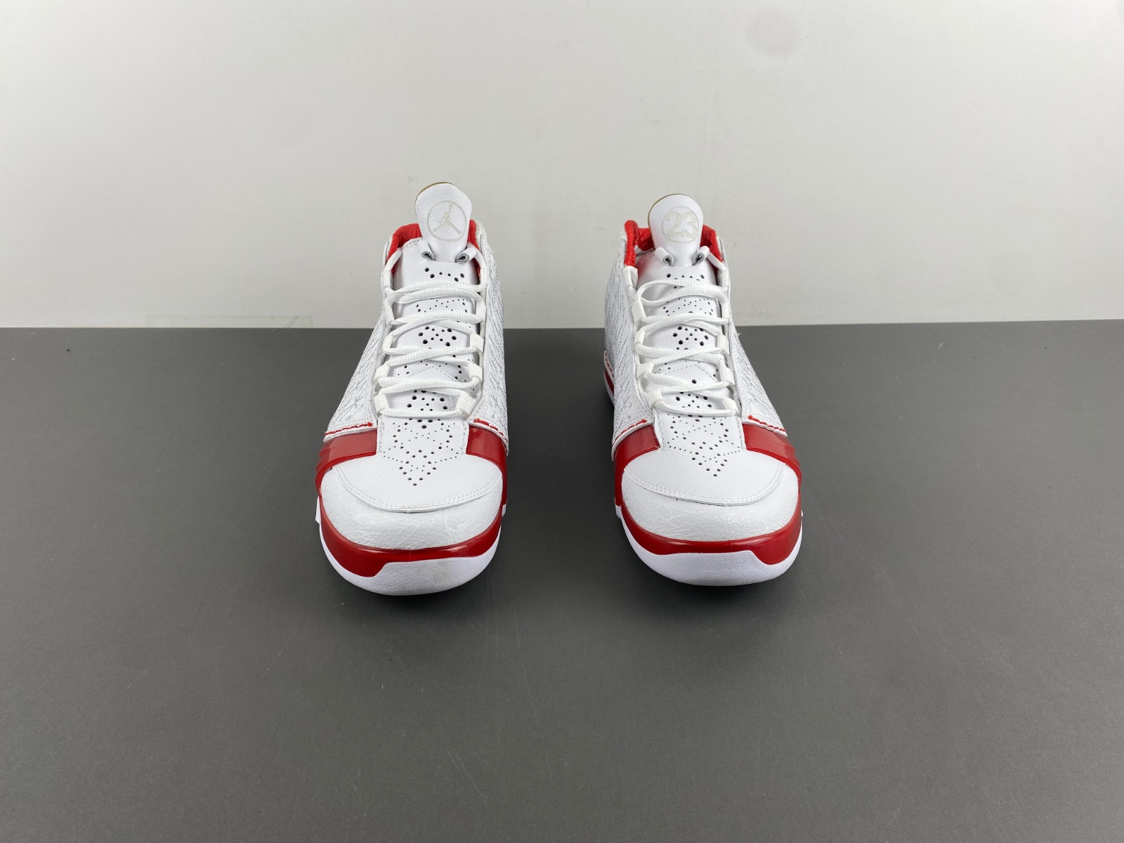Jordan 23 White Varsity Red Men
