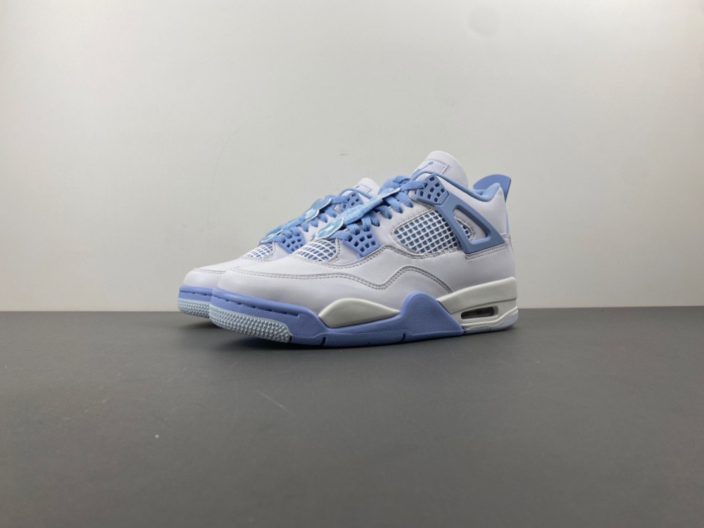 Air Jordan 4 "Aluminum" "White/Blue Tint" HV0823-100