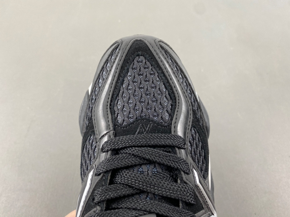 new Ba1an*e 9060 shoe palace black silver u9060pnr