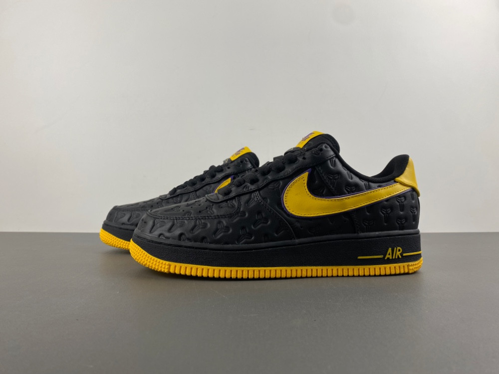Nike x Kobe Bryant Baskets Air Force 1 ''Lakers Away HV5122001