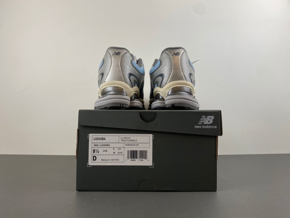 new Ba1an*e abzorb 2000 silver/blue u2000ba