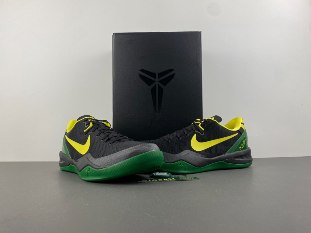 NIKE KOBE 8 OREGON BLACK PE FV6325-100