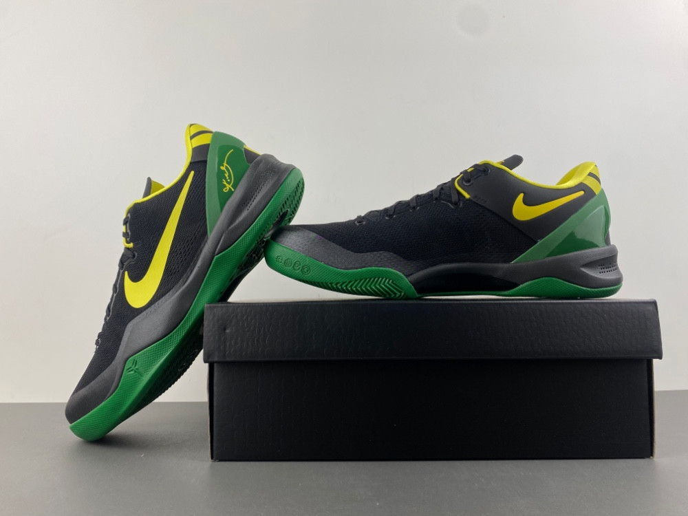 NIKE KOBE 8 OREGON BLACK PE FV6325-100
