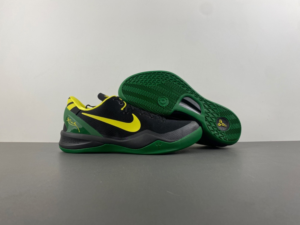 NIKE KOBE 8 OREGON BLACK PE FV6325-100