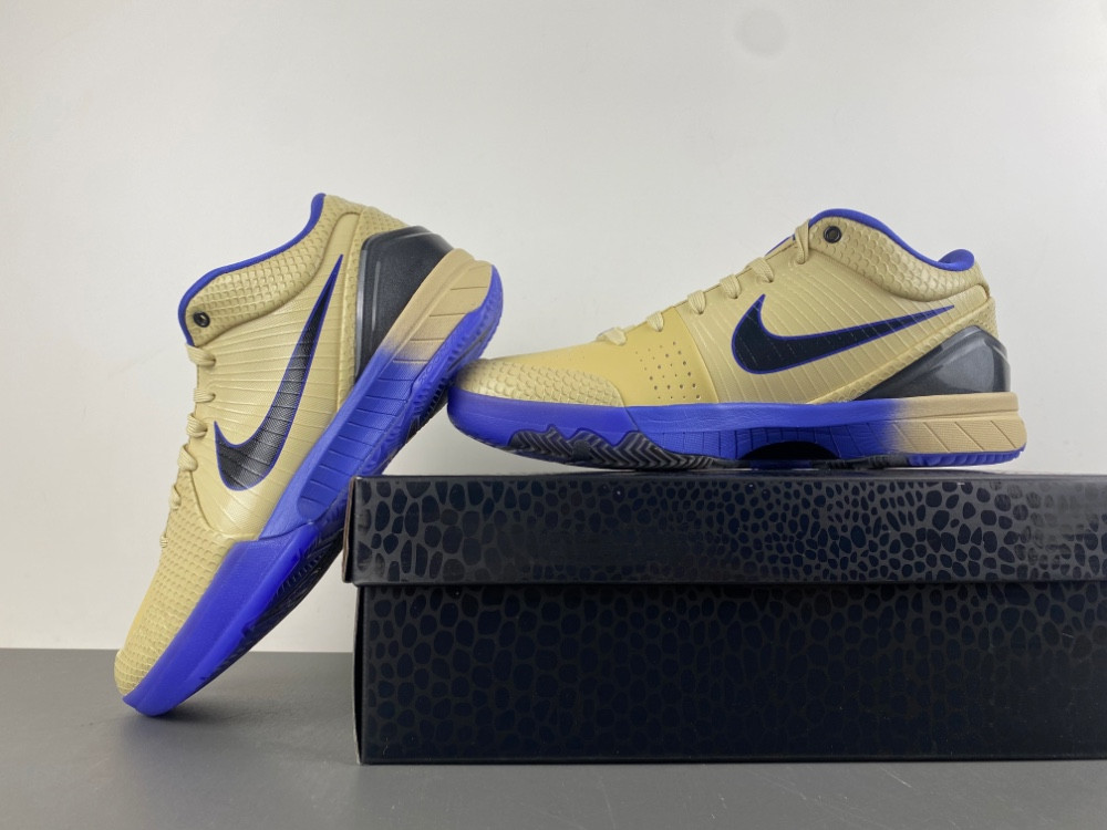Nike Kobe 4 Protro FC Barcelona Team Gold Men