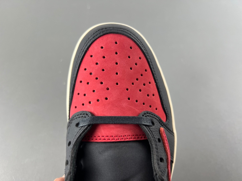 Travis Scott x Air Jordan 1 Low Black Red DM7866-061