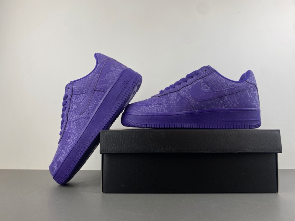 Kobe Bryant Nike Air Force 1 Low Court Purple IB0018-500