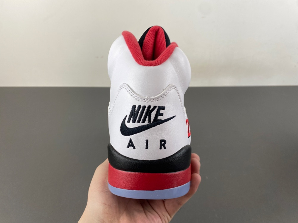 Jordan 5 Retro Fire Red Black Tongue (2025) - HQ7978-101