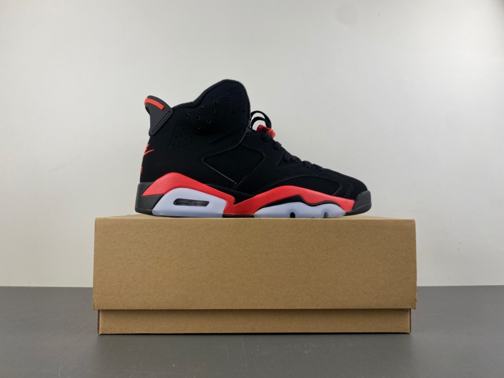 Air Jordan 6 Reverse Infrared Black / Light Crimson CT8529-001
