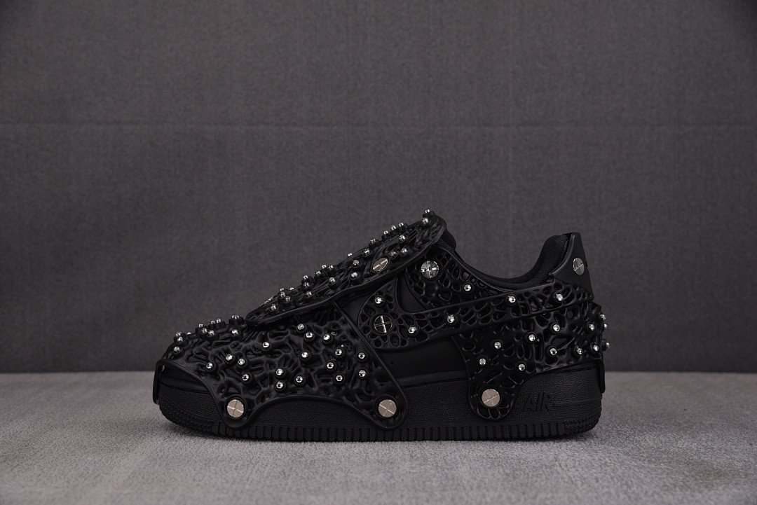 Nike Air Force 1 Low Swarovski Retroreflective Crystals Black (Women''s) CV7668-001