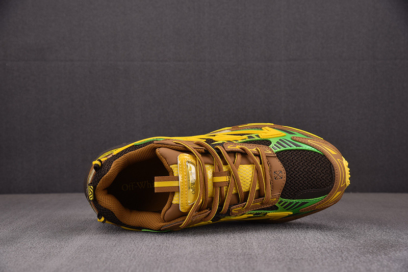 OWT Be Right Back Brown Yellow SNEAKERS