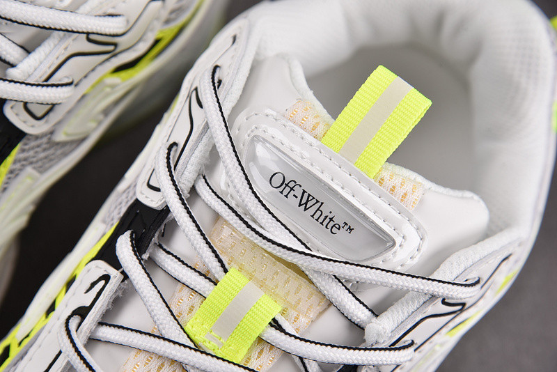 OWT White & Yellow Be Right Back Sneakers