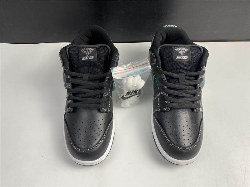 nike sb dunk low D1am0nd s*pply co black D1am0nd bv1310-001