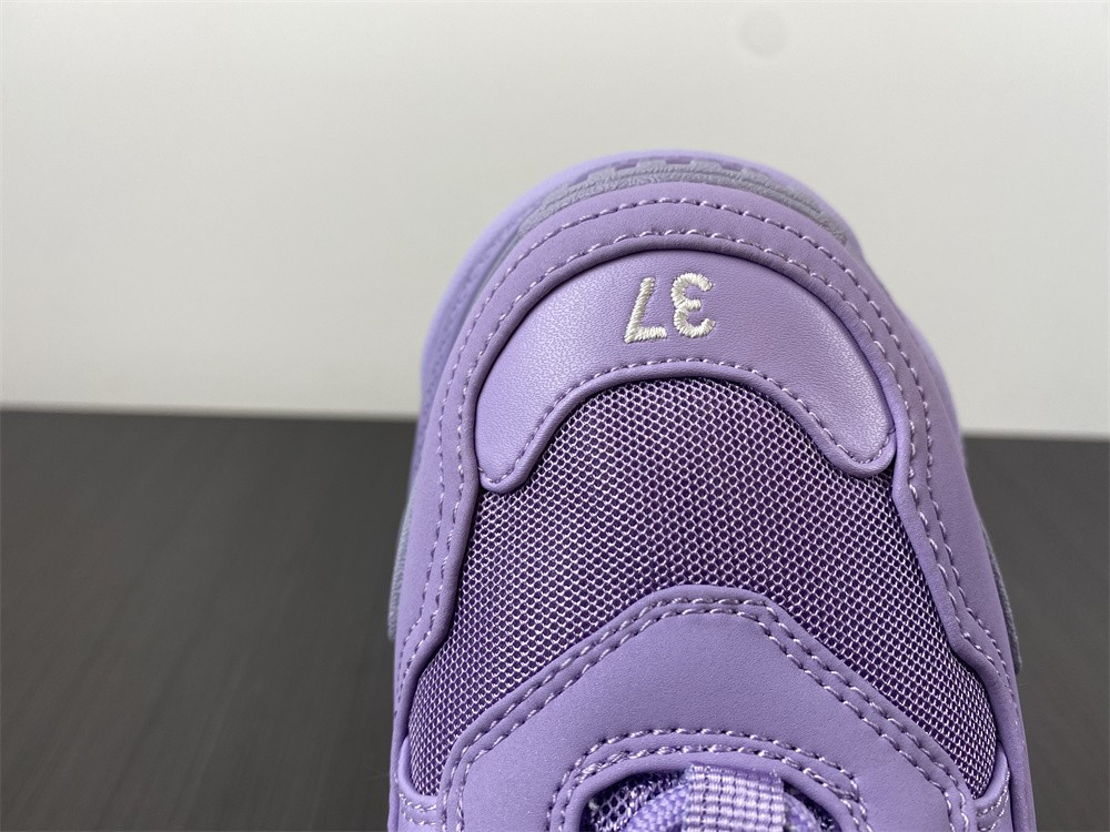 Ba1en*iaga triple s green purple 1.0 sneaker