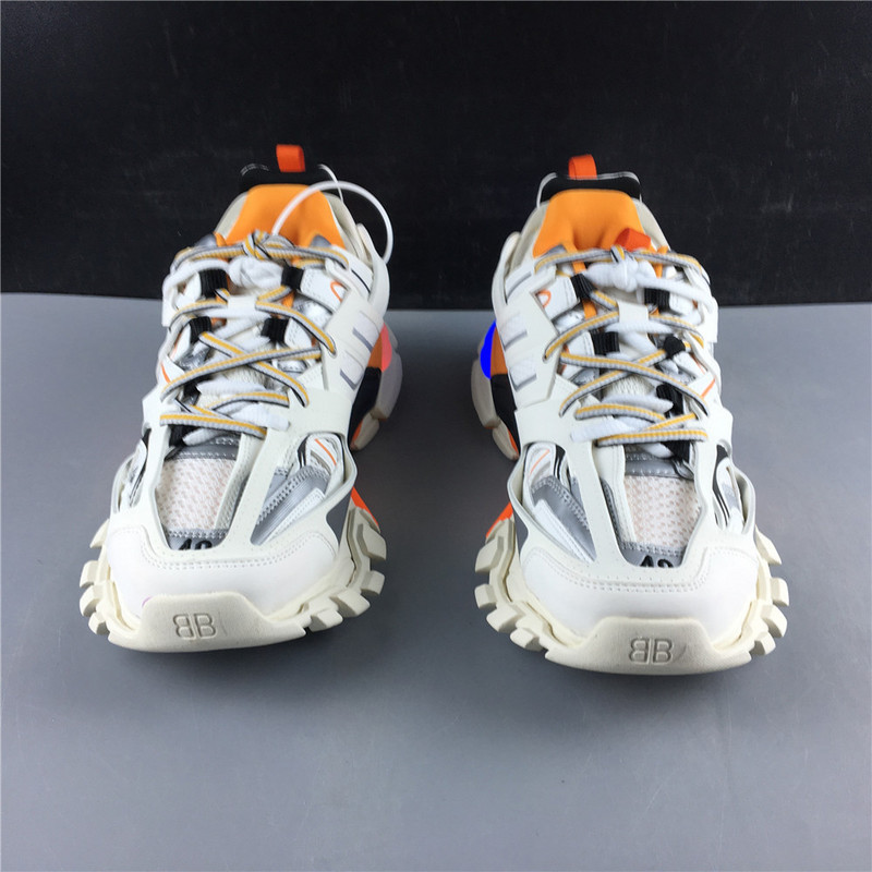Ba1en*iaga 3.0 track trainer orange white with led