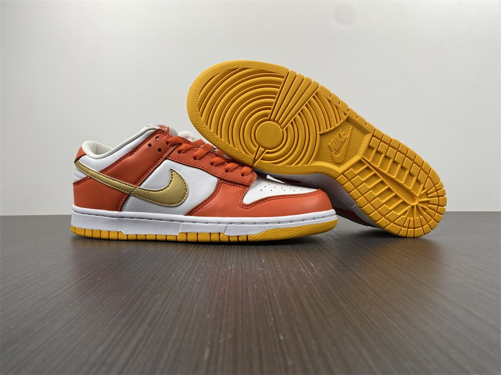 nike dunk low G01den orange - dq4690-800