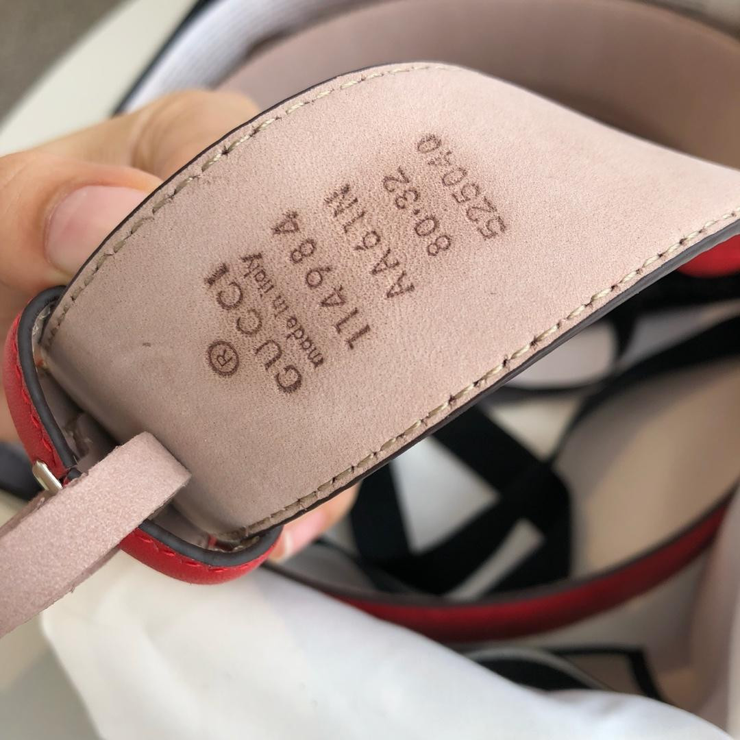 G*u*i signature leather belt 370543