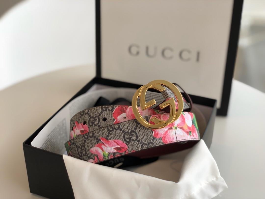 G*u*i gg blooms belt 370543-1