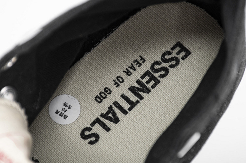 converse chuck taylor all-star 70s hi fear of god black 164529c