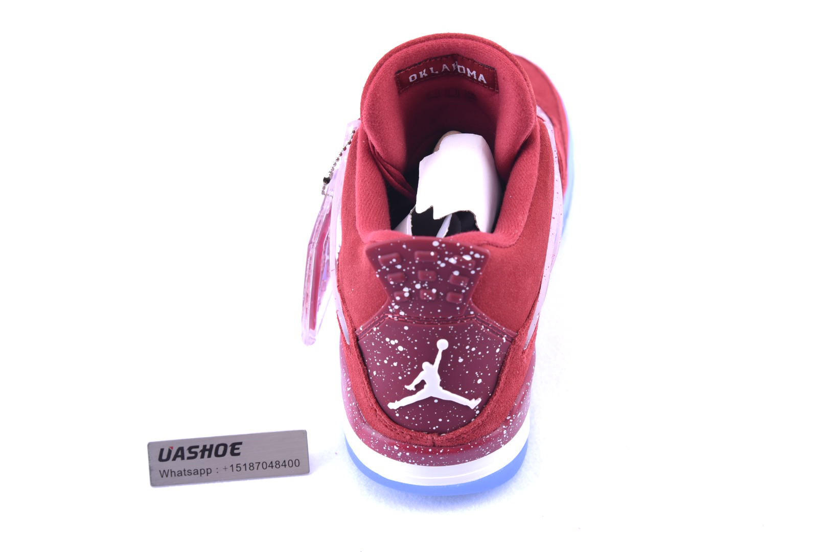 air jordan 4 retro claret red/white 1032076