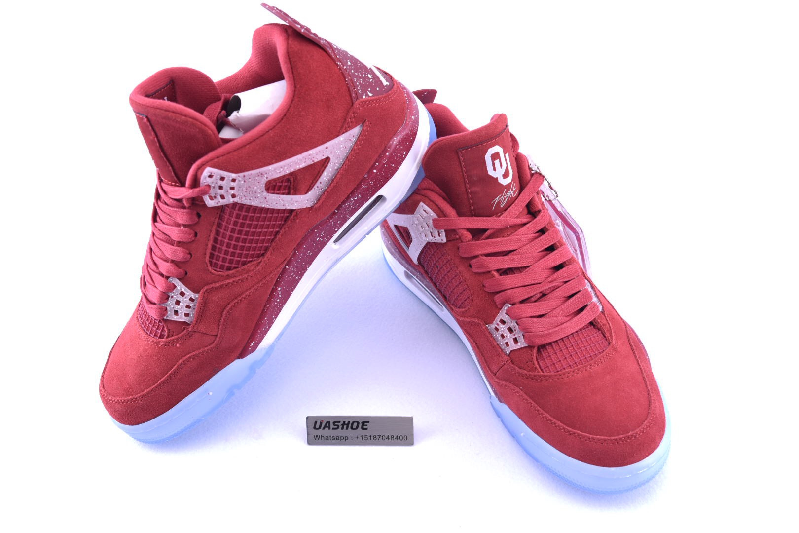 air jordan 4 retro claret red/white 1032076