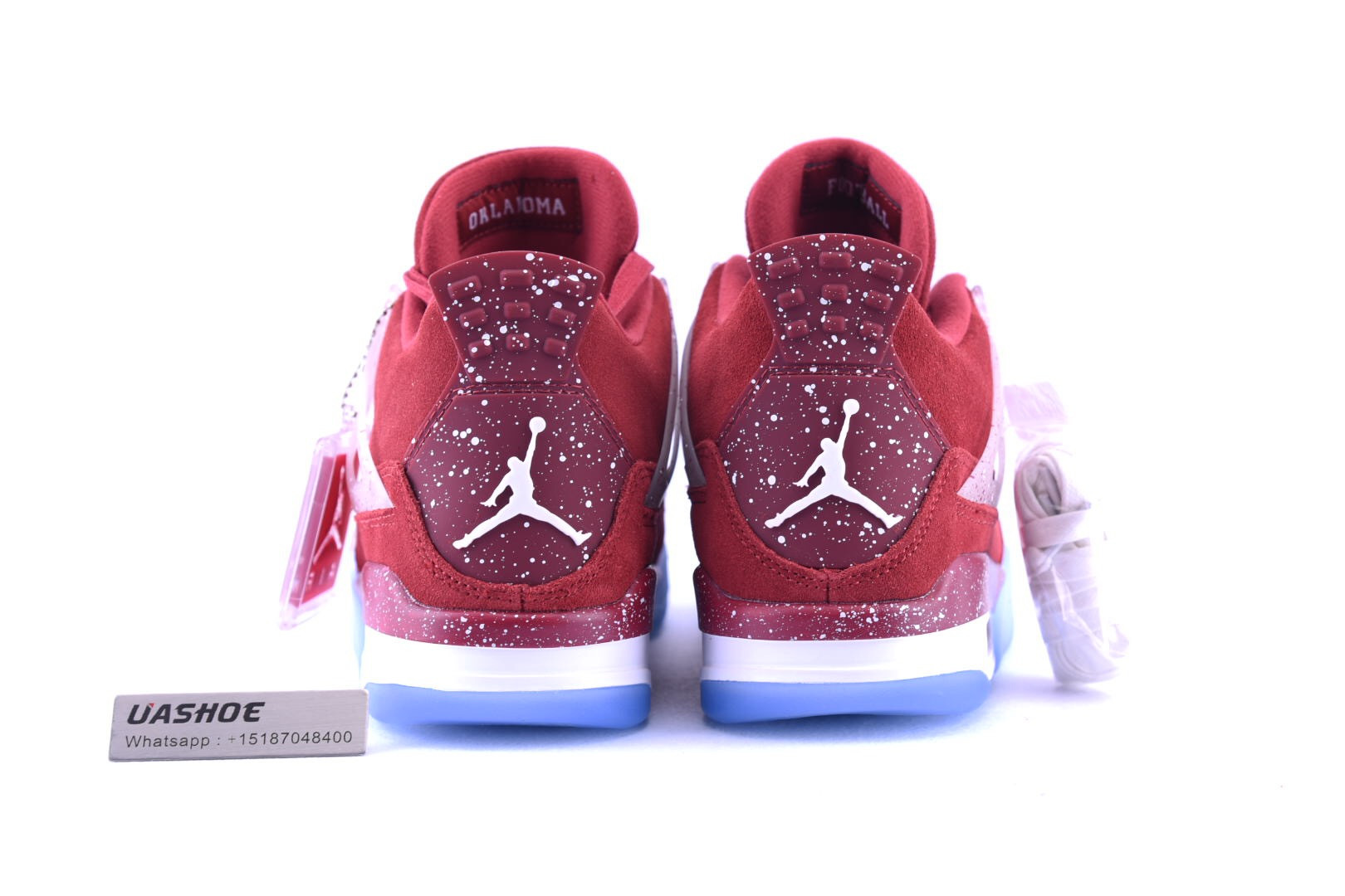 air jordan 4 retro claret red/white 1032076