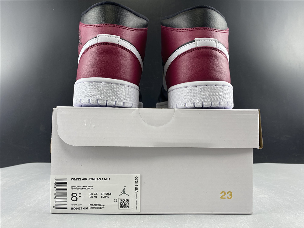 air jordan 1 mid aj1 bq6472-016