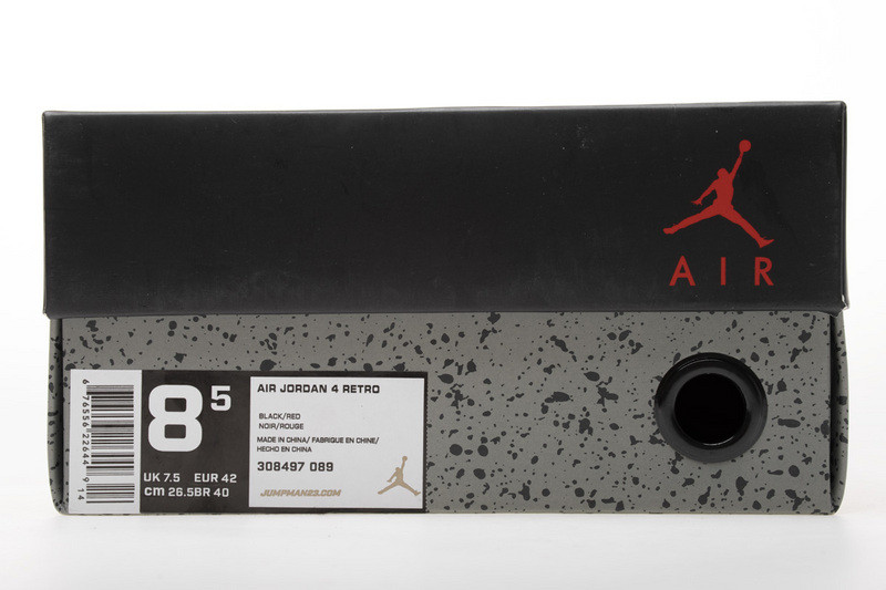 air jordan 4 bred 308497-089