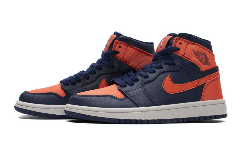 jordan 1 retro high blue void turf orange (w) ah7389-408