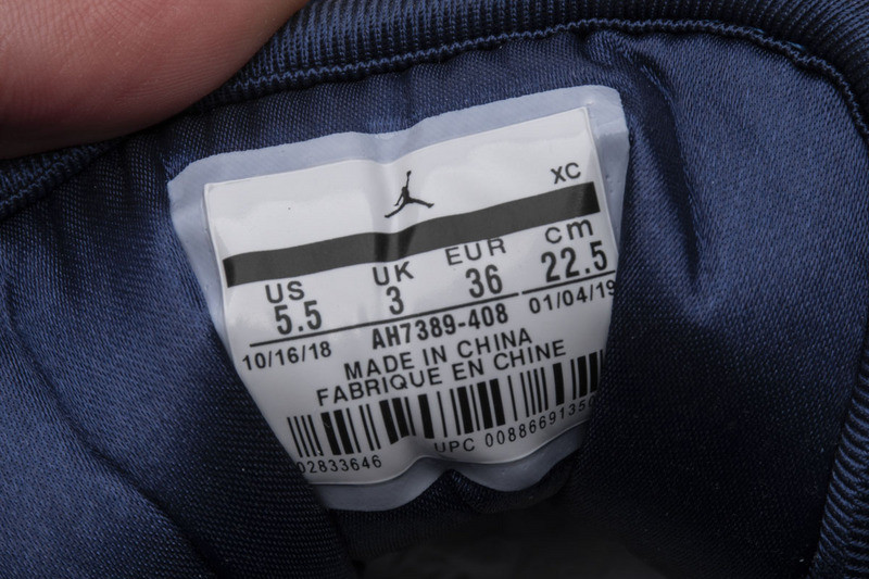 jordan 1 retro high blue void turf orange (w) ah7389-408