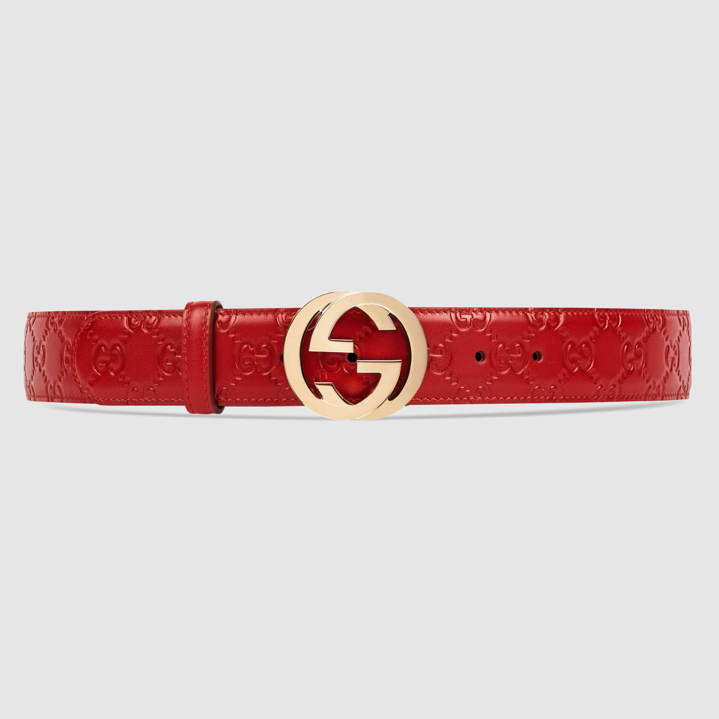 G*u*i signature leather belt 370543