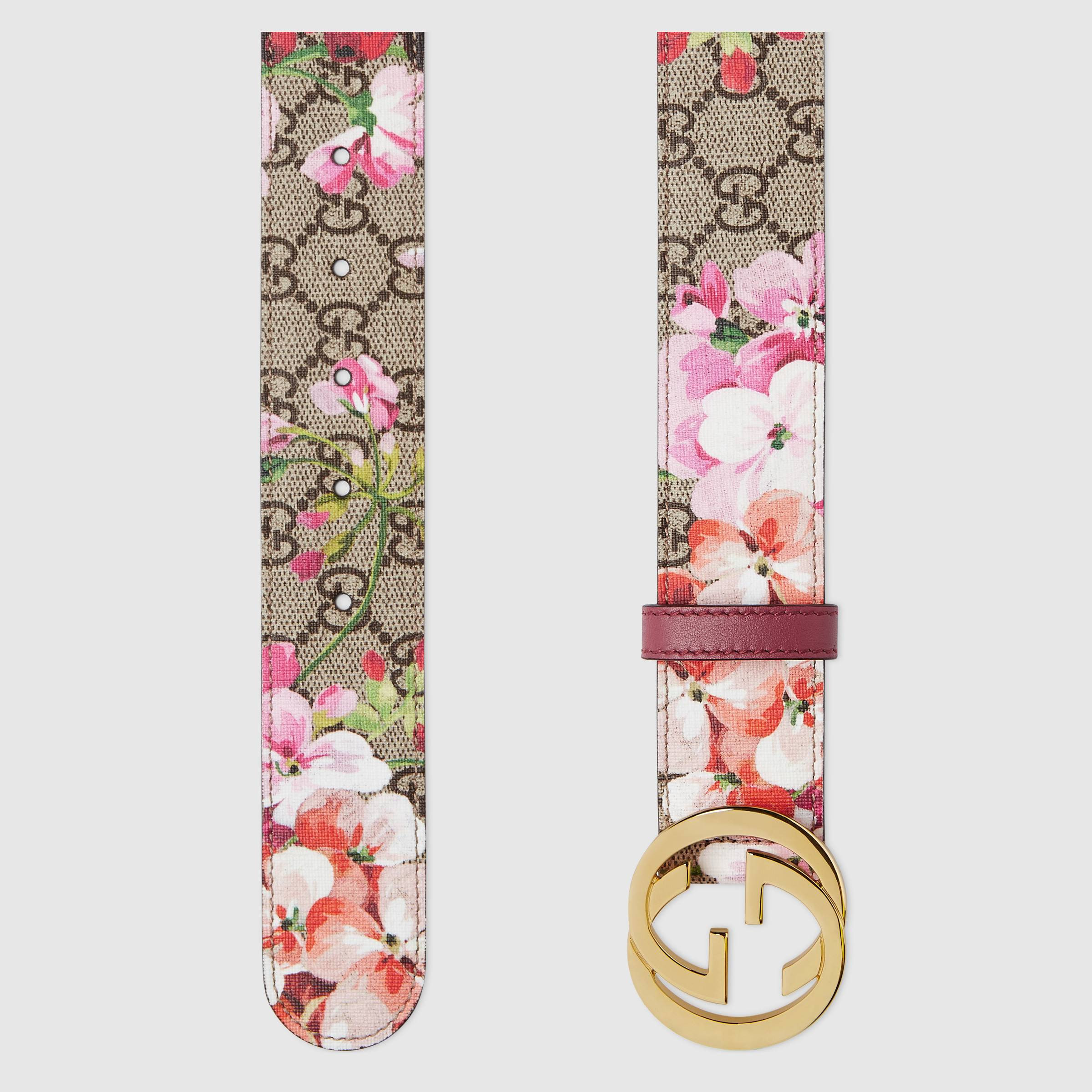 G*u*i gg blooms belt 370543-1