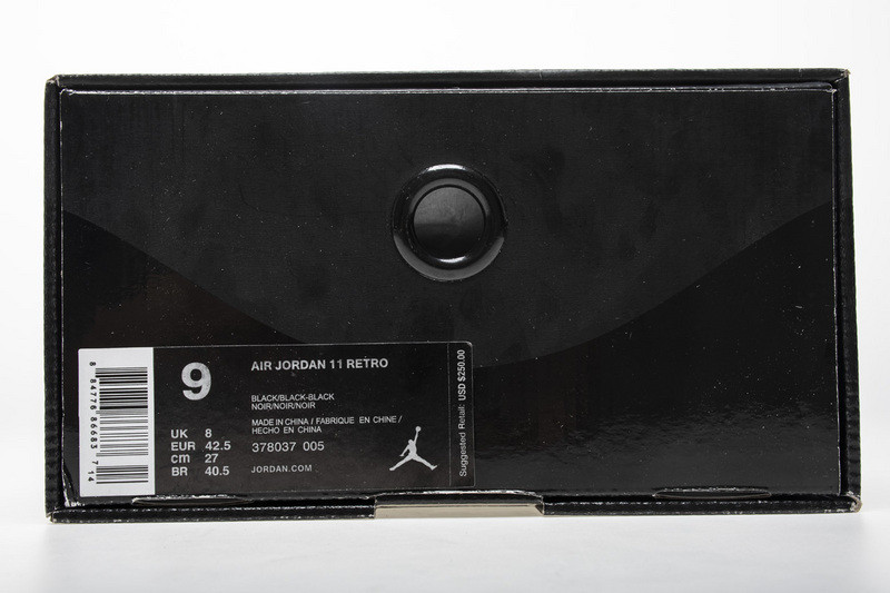 air jordan 11 retro cap and gown 378037-005