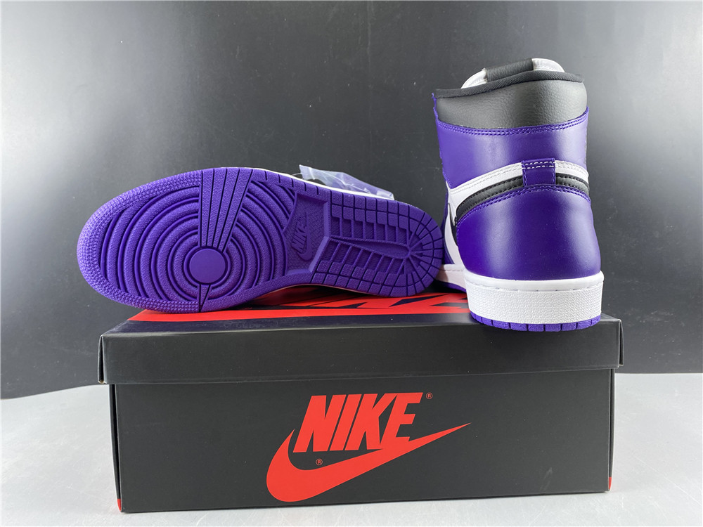 air jordan 1 aj1 court purple 555088-500