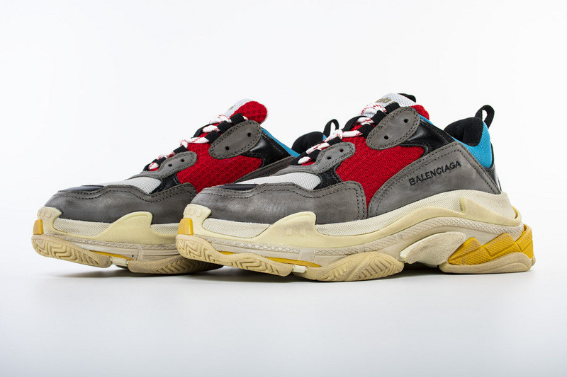 Ba*len*cia*ga triple s trainer blue red 2018