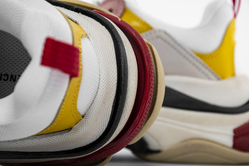 Ba*len*cia*ga triple s cream yellow red women