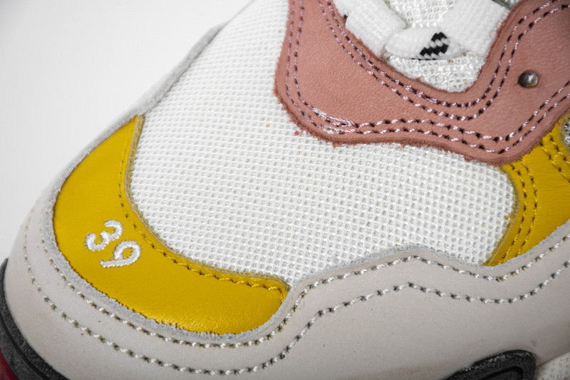 Ba*len*cia*ga triple s cream yellow red women