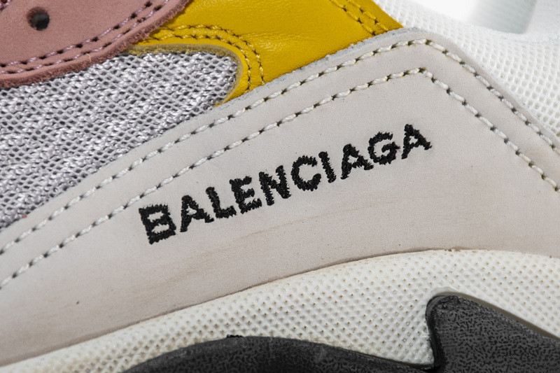 Ba*len*cia*ga triple s cream yellow red women