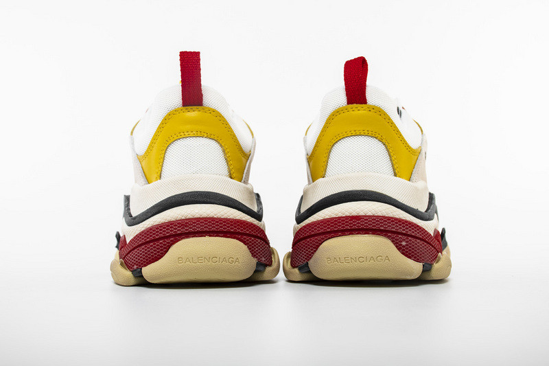 Ba*len*cia*ga triple s cream yellow red women