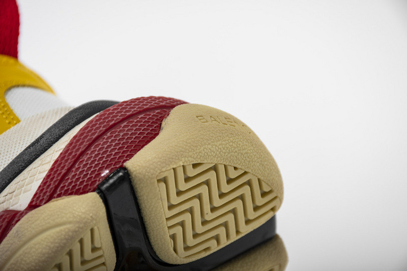 Ba*len*cia*ga triple s cream yellow red women