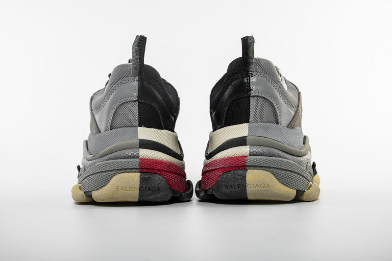 Ba*len*cia*ga grey black triple s trainers bicolour