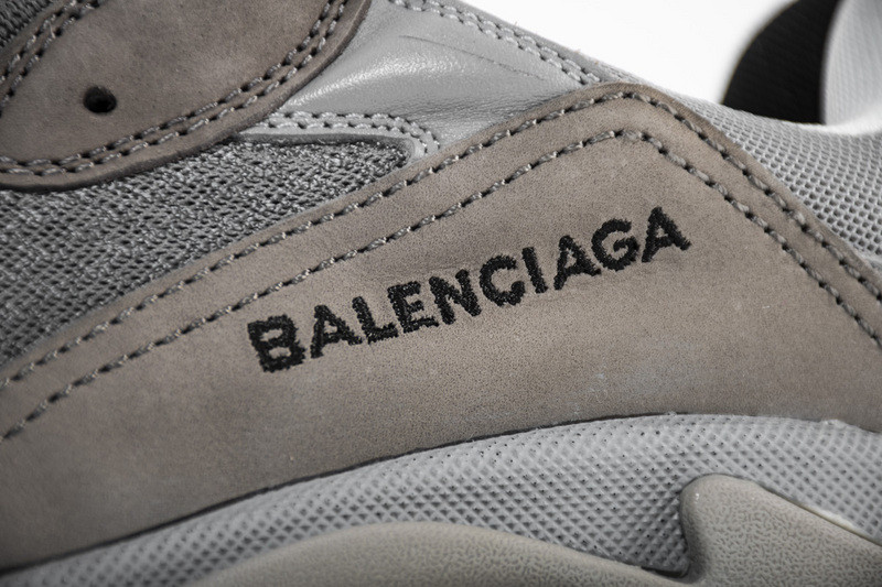 Ba*len*cia*ga grey black triple s trainers bicolour