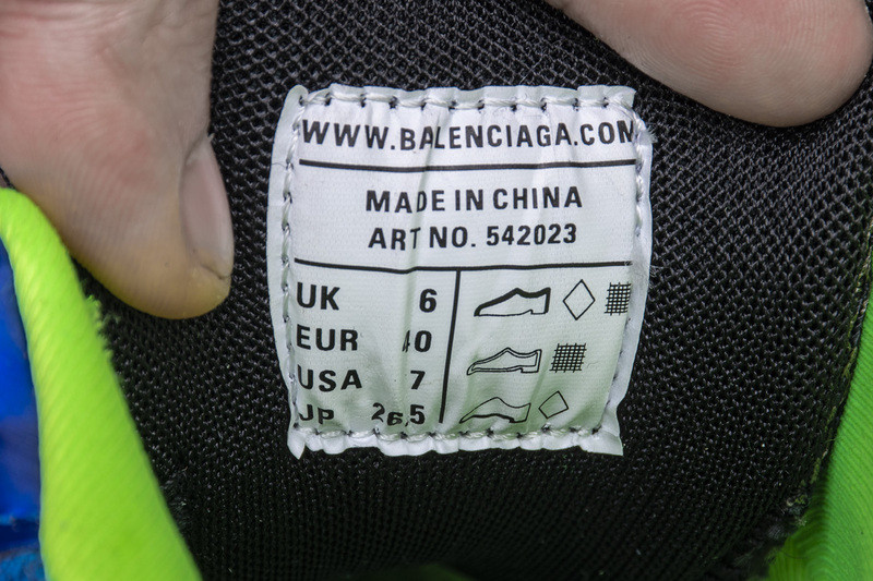 Ba*len*cia*ga 3.0 track trainer black green