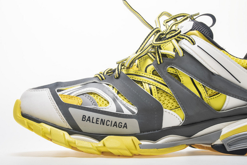Ba*len*cia*ga 3.0 track trainer gray yellow
